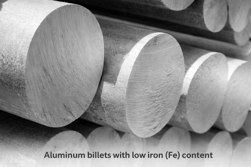 Aluminum Low Fe Billets