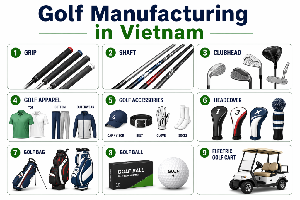 Golf Manufacturing in Vietnam