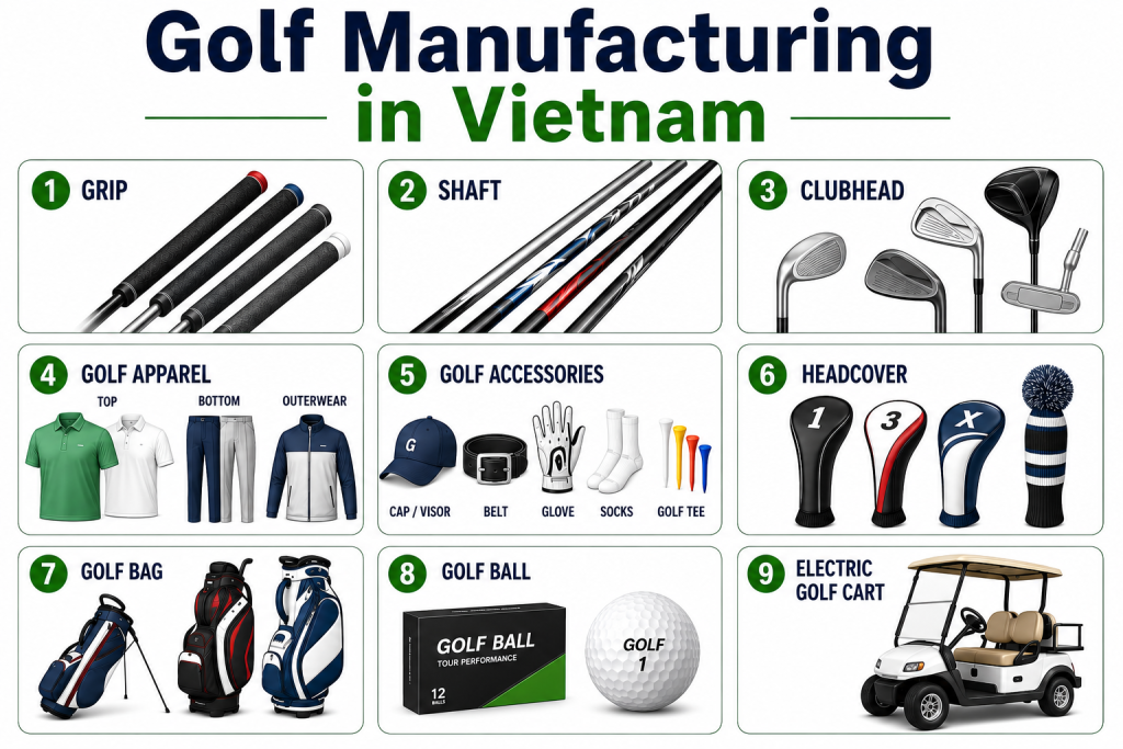 Golf Manufacturing in Vietnam