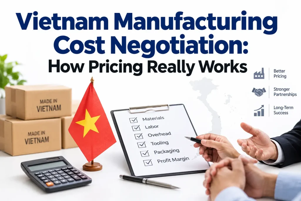Vietnam manufacturing cost negotiation